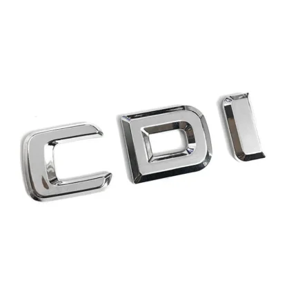 3D ABS Chrome Logo C63 C43 C180 C350 C230 C220 C300 C200 Emblem Car Trunk Sticker For Mercedes W205 W204 AMG Letters Accessories - Image 15