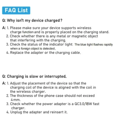 15W Soft Snail Wireless Charger Desk Stand: 3-Mode Tap Night Light, Detachable Shell & Gentle White Glow, Compact Design - Image 11
