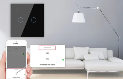 Tuya Smart Life WiFi Wall Touch Button 220V AC Light Switch for Lamp 1 2 3 4 Gang APP Voice Remote Control EU UK Europe Standard - Image 25