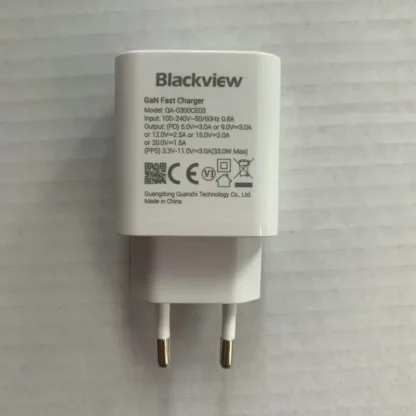 Fast Charger for Blackview Active 6 Oscal TAB 15 Spider 8 Tab 18 Tablet Original EU Plug Travel 33W Power Adapter Type C Cable - Image 4