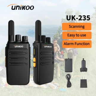 Unikoo UK235 Walkie Talkie 2 pcs Portable Handheld Radio Wireless Set Two Way Radio Station Comunicador Transceiver