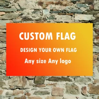 Professional Custom Car Motorcycle Team or Conpany Logo Flag Polyester Printed Decoration Banner Tapestry 4 Sizes