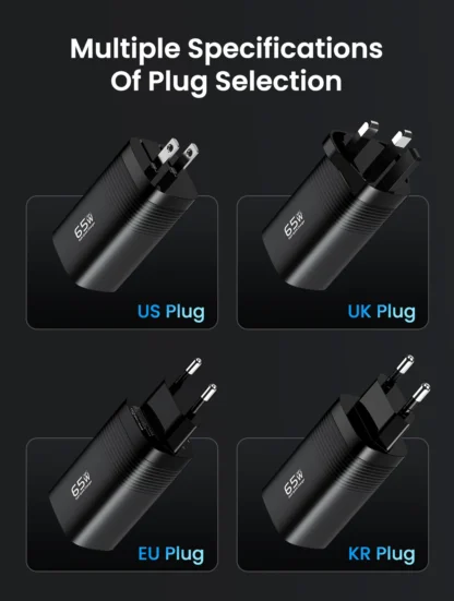 65W GaN USB Type C Fast Charger For Laptop PPS 45W PD QC 3.0 Quick Charge For iPhone 14 13  Samsung Xiaomi Realme Phone Charger - Image 28