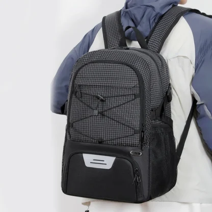 Sports Basketball Backpack Commuting Hiking Trekking Camping Bag Shoes Pocket Outdoor Travel Soccer Gym Football Schoolbag - Image 2