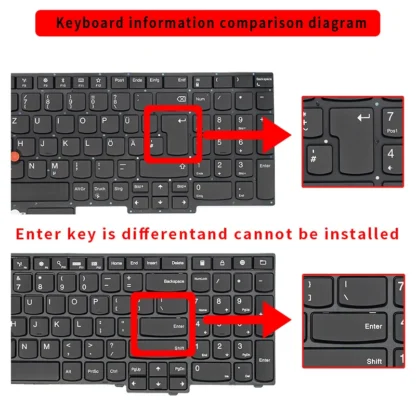 US UK Russian Keyboard For ASUS ExpertBook B1 B1500 B1500C P1450 P1450CBA BW450 PX555C B1500CEA 0KNX0-5622LA00 5123UI00 - Image 14