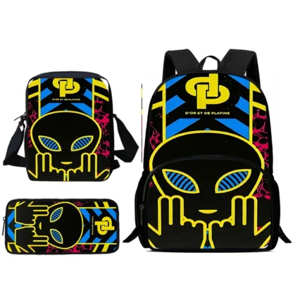 Pcs Set JuL Cest Pas Des Lol Child Backpacks Shoulder Bag Pencil Case Pupil Large Capacity School Bags for Boys Girls Best Gift