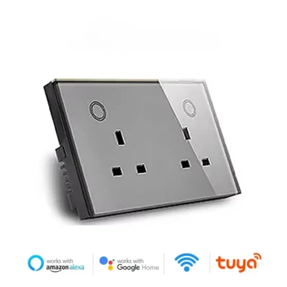 Shawader WIFI Smart Tuya USB Type-C PD 20W Wall Socket UK Plug Outlet Power Monitoring Touch Switch Remote by Alexa Google Home - Image 16