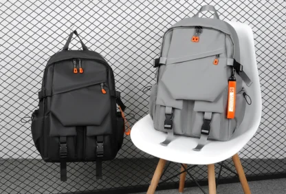 Luxury Men's Backpack High Quality 15.6 Laptop Backpack High-capacity Waterproof Travel Bag Fashion School Backpacks for Men - Image 9