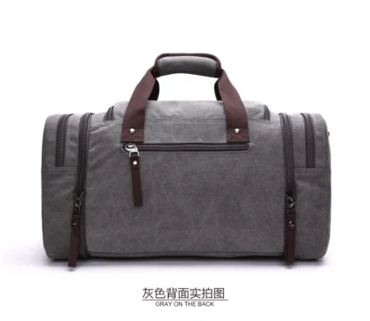 New Fashion Outdoor Travel Bag Handbag Canvas Crossbody Backpack Trend Large Capacity Casual Shoulder Bag - Image 15
