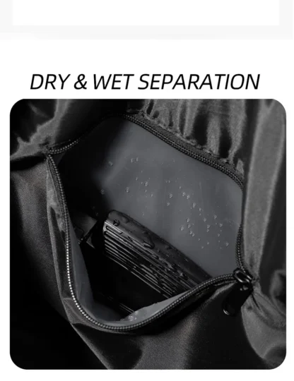 Travel Duffel Handbag Dry Wet Outdoor Business Trip Short Distance Shoulder Bag Large Fitness Gym Yoga Sports Luggage Tote Pack - Image 16