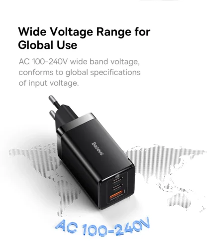 Baseus 65W GaN Charger Quick Charge 4.0 3.0 Type C PD USB Charger Portable QC4.0 3.0 Fast Charger For Laptop IPhone14 13 - Image 28