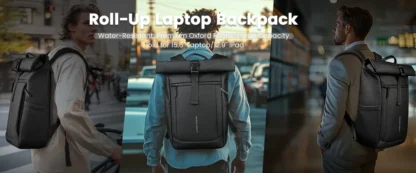 HK Business Backpack for Men Waterproof Anti-Theft 15.6” Laptop Backpack Casual Large Capacity Expandable Travel Bag Short Trip - Image 10