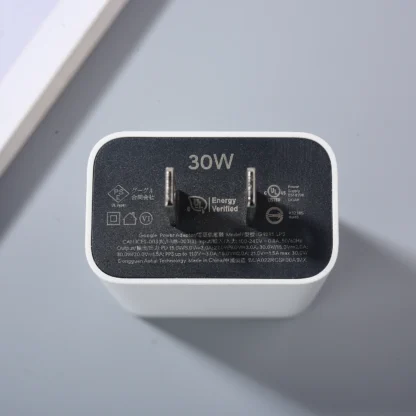 30W USB-C Charger for Google Pixel 9A 8A 7A 6A 5 PD Fast Wall Charging Adapter Compatible With USB-C Devices 1M USB C to C Cable - Image 4
