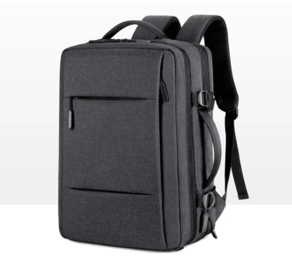 Classic Travel Backpack Men Business Backpack School Expandable USB Bag Large Capacity Laptop Waterproof Fashion Backpack - Image 24