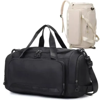 Travel Bag Male Female Large Hand Luggage Dry Wet with Shoes Compartment Fitness Gym Sport Bag Short-Distance Traveling Backpack