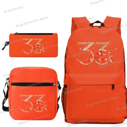 3pcs/Set Backpack for Men Women Clair Obscur Expedition 33 Merch School Bags Game Lovers Gift Backpacks for College Students - Image 21