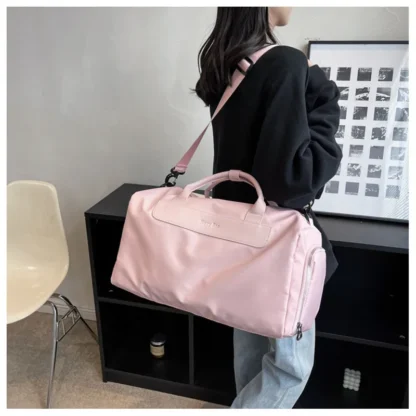 2025 New Large Capacity Single Shoulder Business Backpack Short Distance Travel Bag Dry and Wet Separation Yoga Fitness Bag - Image 6