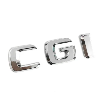 3D ABS Chrome Logo C63 C43 C180 C350 C230 C220 C300 C200 Emblem Car Trunk Sticker For Mercedes W205 W204 AMG Letters Accessories - Image 16