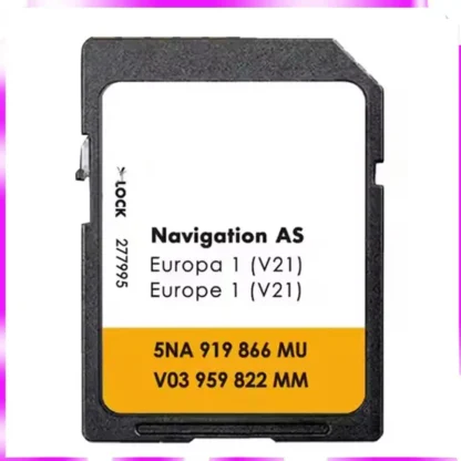 N98R Navigation Card SD Card VW Discover Media 2025 Sat Nav AS V21 Map UK Europe 32GB