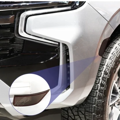 JIDIXIAN Car Front Wheel Eyebrow Light Lamp Decoration Cover for Chevrolet Suburban 2020 Up for Tahoe 2021 for GMC Yukon 2021 Up - Image 18