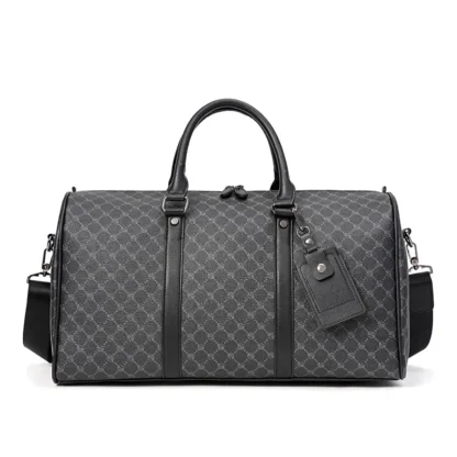 Fashion Tote Travel Bag Men/Women Fitness Handbag Leather Male Shoulder Bags Business Large Travel Tote Luggage Bag - Image 4