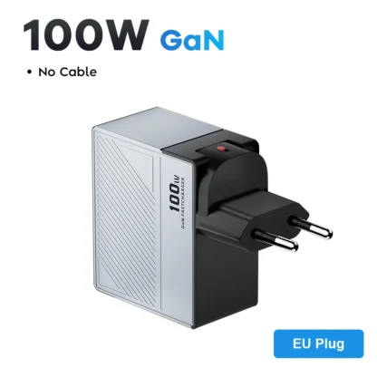 100W GaN Charger PD QC USB Fast Charger Type C Quick Charging USB C Phone Charger for iPhone 15 14 13 Pro Max Macbook Samsung - Image 7