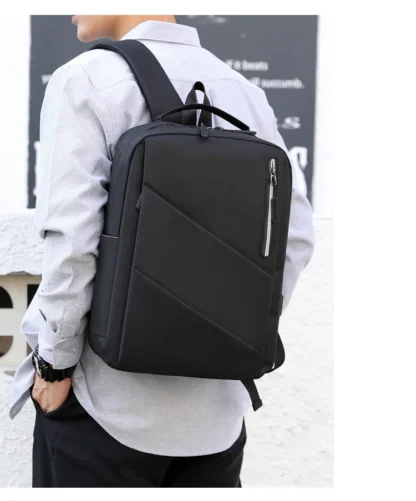 Mens Business Backpack Waterproof Laptop Bag Large Capacity Stylish Anti Theft Daypack for Work Office College Travel - Image 28