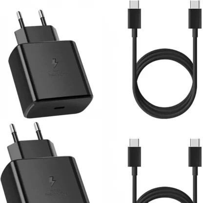 45W USB-C Fast Charger 2PACK Power Adapter Type C for Samsung Galaxy S24 S23 S22 S21 Ultra/Note/A73/A54/A53/Tablet/Iphone15/IPAD - Image 6