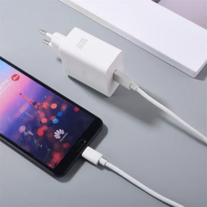 Original 80W SuperVooc Charger For OPPO RENO 12 10 8 6 5 Pro SE Find X2 X3 X5 USB Super Fast Charging Adapter 6.5A Type C Cable - Image 11