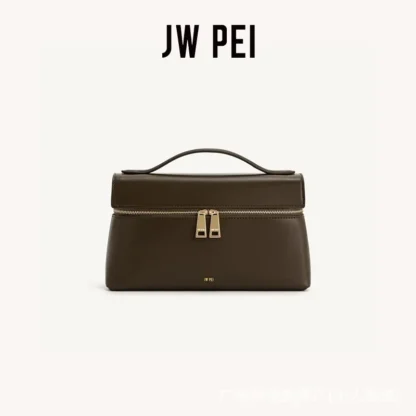 JW PEI Box Bag Thea Shoulder Bag Women's Fashion Commuter Handbag Lunch Box Bag - Image 6