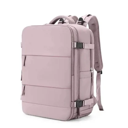 Girls' short distance business travel backpack, large capacity leisure travel backpack, multi compartment computer backpack - Image 5