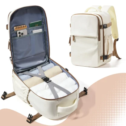 Travel Backpack Cabin Bag 40x30x20 Wizzair Carry-Ons, Aeroplane Men Women 15.6 inch Laptop Backpack, Waterproof Casual Bussiness - Image 10