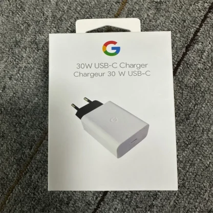 30W USB-C Charger for Google Pixel 9A 8A 7A 6A 5 PD Fast Wall Charging Adapter Compatible With USB-C Devices 1M USB C to C Cable - Image 12
