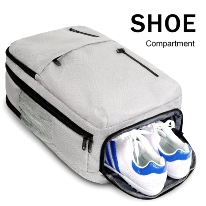 Cross border backpack, men's high-end computer bag, large capacity commuting multifunctional travel new business backpack - Image 17