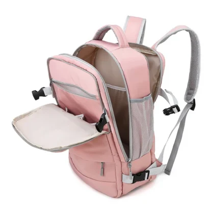 Waterproof Backpack Large Capacity Multifunction Travel Backpack With Shoe Storage Multilayer - Image 5