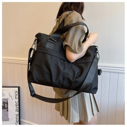 Large Capacity Oxford 2024 High Quality Travel Handbag Zipper Solid Trendy Casual Crossbody Bag Soft Versatile Popular Handbag - Image 32