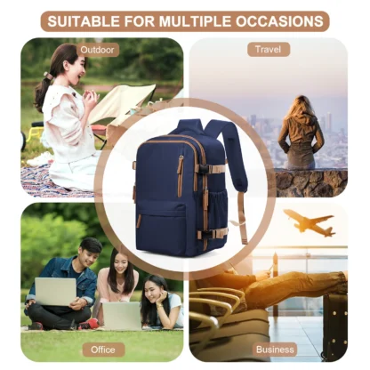 Men Travel Backpack  Airplane Bag Hand Luggage Wizzair 40x30x20 Carry-Ons Laptop Backpack Women Cabin Bags, School Backpacks - Image 6