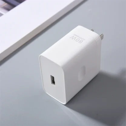 Original 80W SuperVooc Charger For OPPO RENO 12 10 8 6 5 Pro SE Find X2 X3 X5 USB Super Fast Charging Adapter 6.5A Type C Cable - Image 4