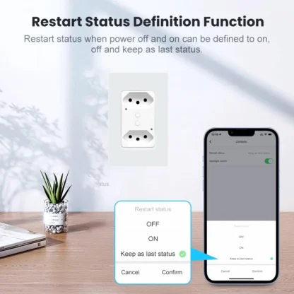 Melery Brazil WiFi Smart Life Wall Socket USB Tuya Electrical Plug Outlet PC/Glass Panel Whole House by Alexa Google Home - Image 14