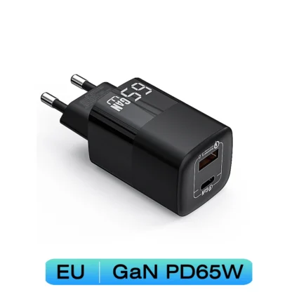 UGOURD PD 65W GaN Fast Charger Power Adapter With USB A and Type C Quick Charge UK EU US Plug For iPad MacBook Air Laptop iPhone - Image 9
