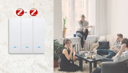 ZigBee Tuya Wall Light Switch Wireless Remote Smart Home Life APP Push Button with no Neutral 2 3 Way UK EU On Off 1 2 3 Gang - Image 28