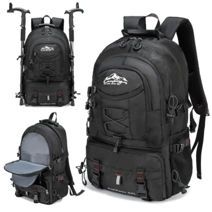 Travel backpack 40L waterproof lightweight outdoor hiking, men's and women's camping backpack - Image 10