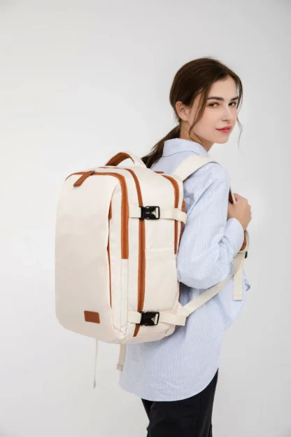 Travel Backpack 40x20x30 Cabin Plane Waterproof Expandable Weekender Laptop With USB Port Ryanair Carry-On Women Men Backpack - Image 33
