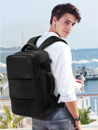 Ryanair 40x20x25 Luggage Cabin Bag, 40x30x20 Bag Men Women 15.6inch Laptop Bag Business  Travel Backpack，College School Backapck - Image 13