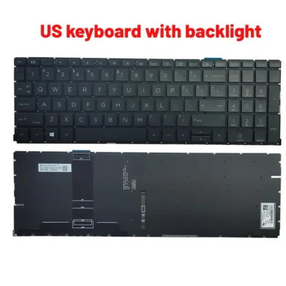 NEW For HP 455 450 G8 G9 655 650 G8 G9 Russian/US/UK/Spanish/Latin/French laptop keyboard backlight/NO backlight - Image 6