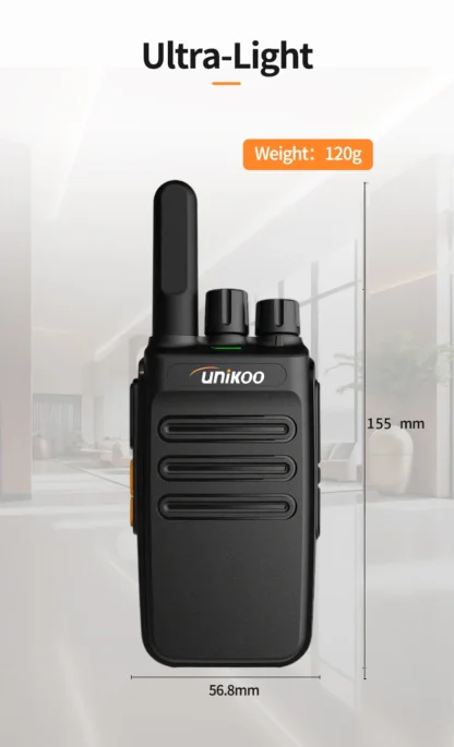 Unikoo UK235 Walkie Talkie 2 pcs Portable Handheld Radio Wireless Set Two Way Radio Station Comunicador Transceiver - Image 10
