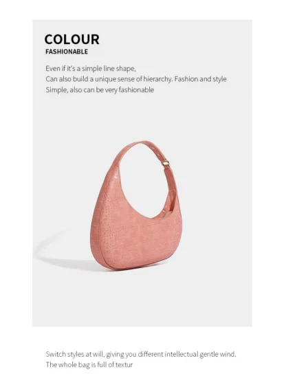 Sailboat Bag Harlee Crossbody Women's Bag French Underarm Bag Lightweight Handbag Tote Small Carry Bag - Image 19