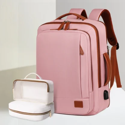 The New Unisex Backpack for Short-Distance Business Trips, Lightweight Travel Bag, Computer School Bag Storage Bag Combination - Image 13