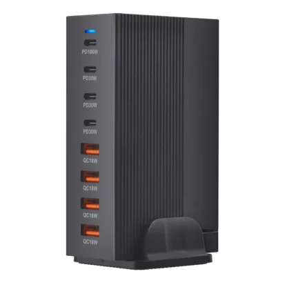 240W Desktop GaN Charger 8-port USB Type C PD Fast Multiple Usb Mobile Phone Quick Charger For Iphone 16/15/14 Samsung Xiaomi - Image 2