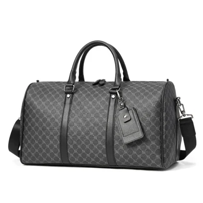 Fashion Tote Travel Bag Men/Women Fitness Handbag Leather Male Shoulder Bags Business Large Travel Tote Luggage Bag - Image 2